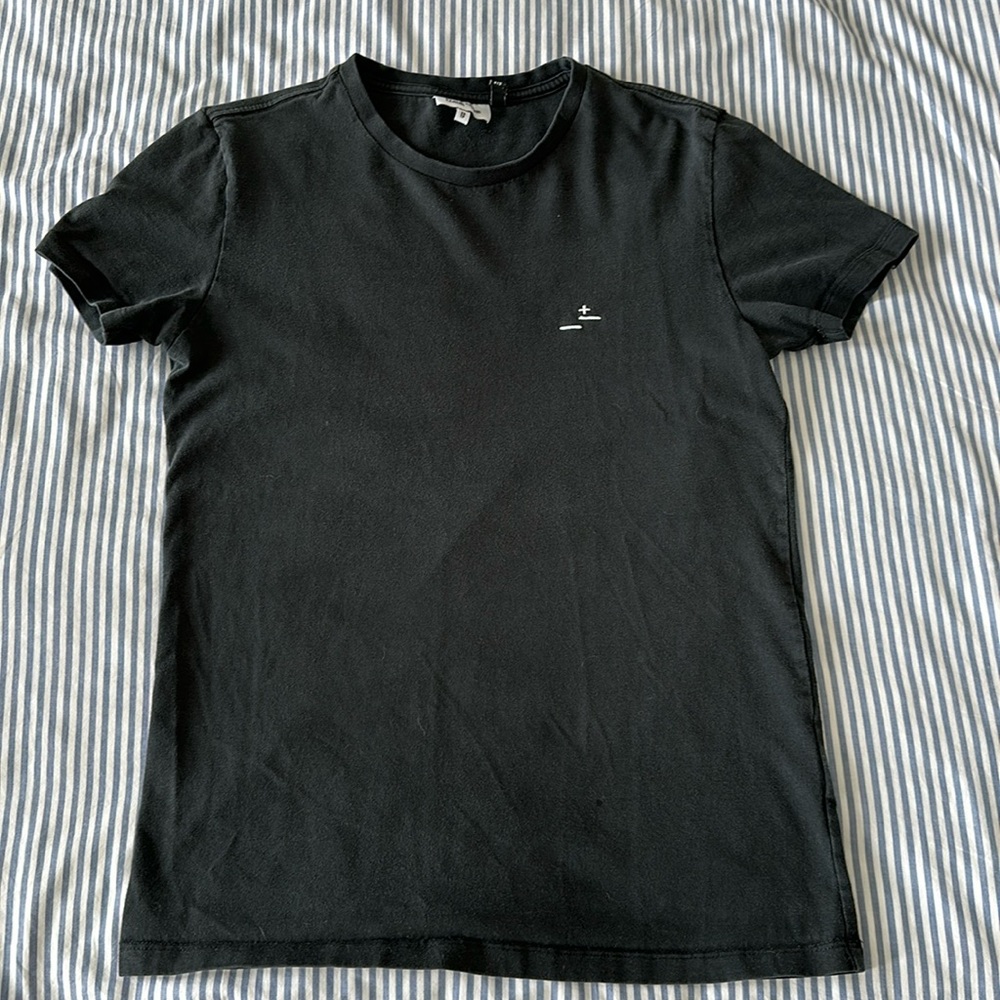 Black Frank and Oak Logo Tee